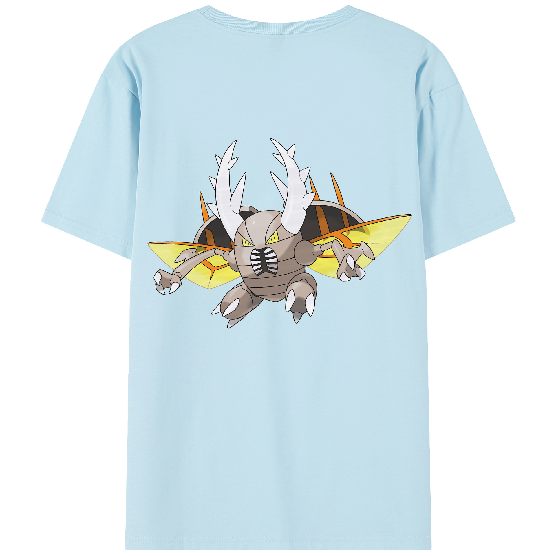 （画像用） ポケットモンスター Pokémon 綿100％半袖Tシャツ（背面プリント）